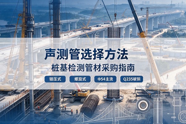 确山声测管选型标准