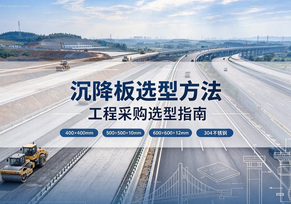 确山沉降板选择方法